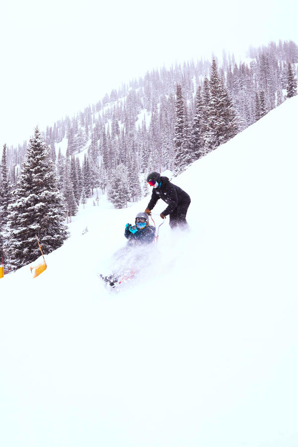 Adaptive skiing at Jackosn Hole