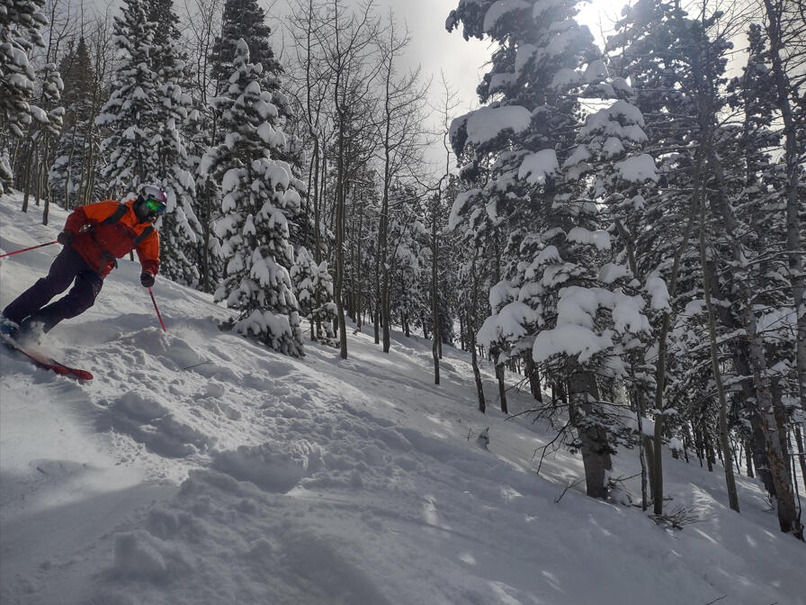 Skiing with Camera gear
